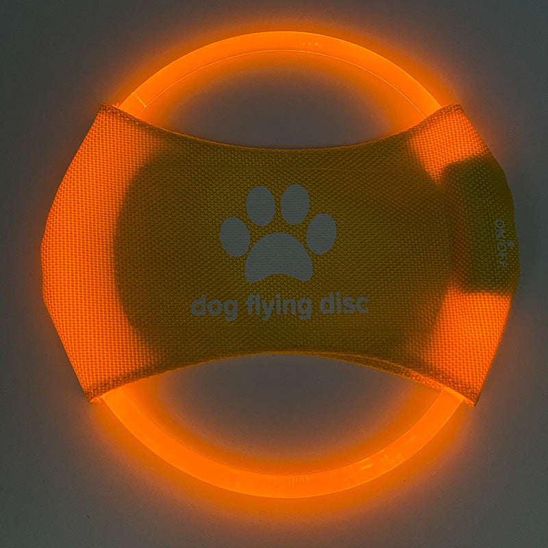 Pawsitively Pets LED Flying Discs Dog Toys