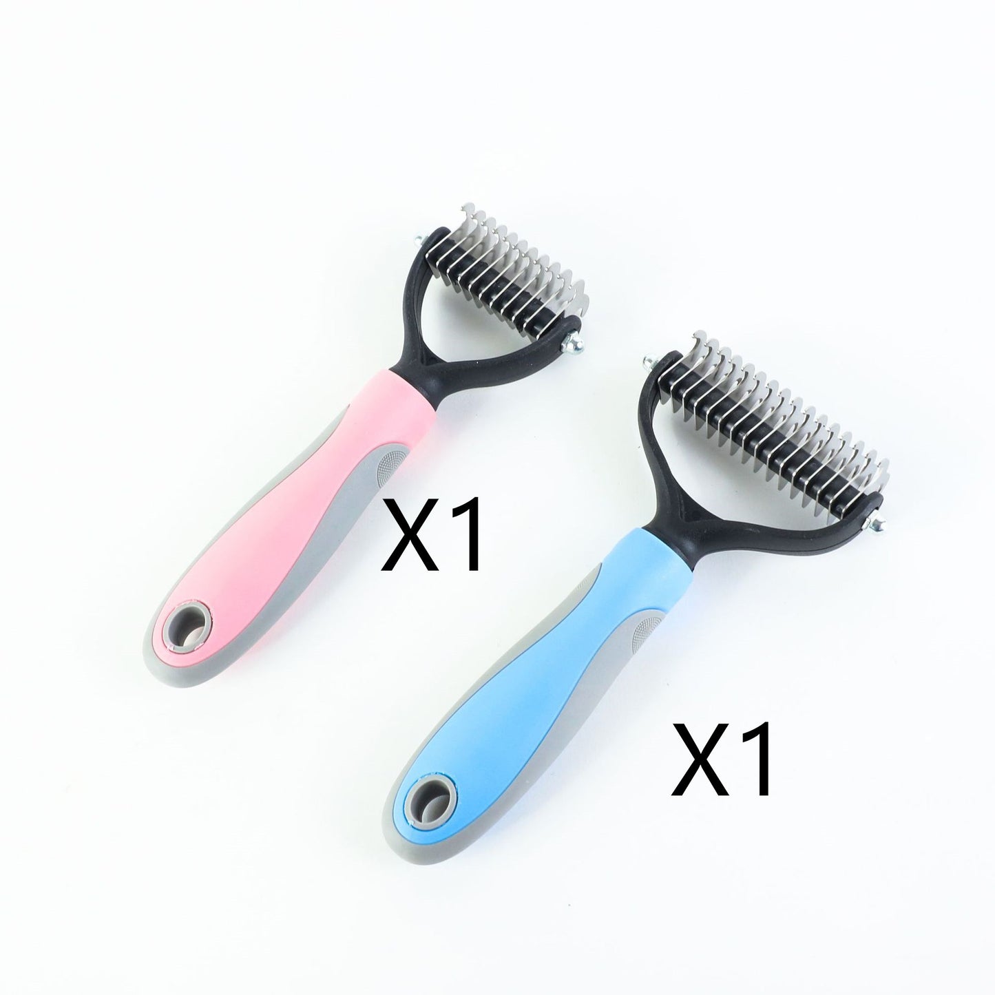 Pawsitively Pets Stainless Double-sided Pet Grooming Brush