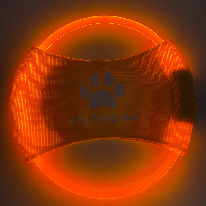 Pawsitively Pets LED Flying Discs Dog Toys
