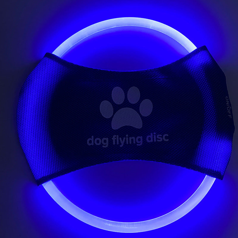 Pawsitively Pets LED Flying Discs Dog Toys