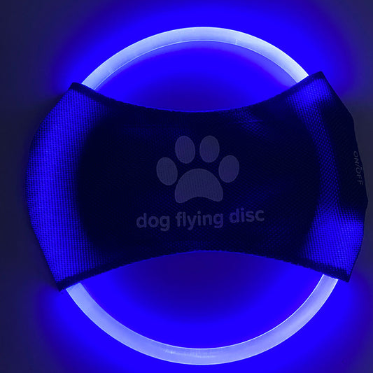 Pawsitively Pets LED Flying Discs Dog Toys