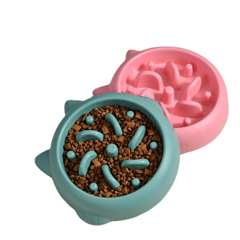 Pawsitively Pets Slow Feeder Bowl For Cats/Dogs