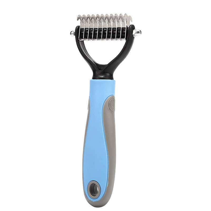 Pawsitively Pets Stainless Double-sided Pet Grooming Brush