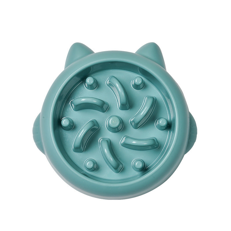 Pawsitively Pets Slow Feeder Bowl For Cats/Dogs