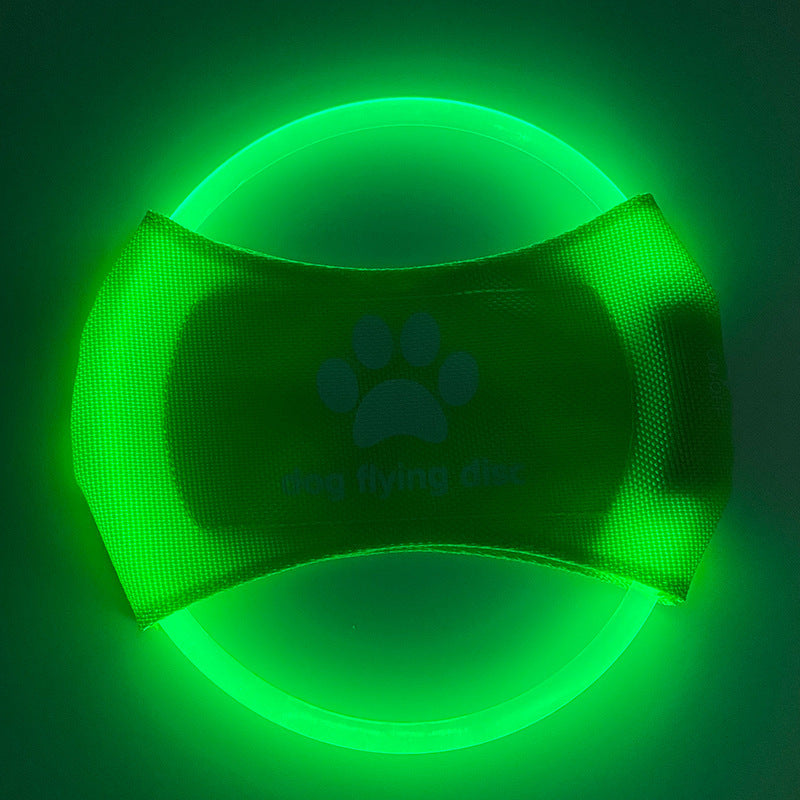 Pawsitively Pets LED Flying Discs Dog Toys