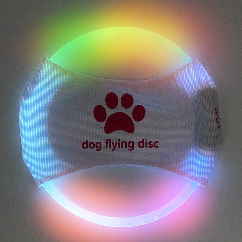 Pawsitively Pets LED Flying Discs Dog Toys