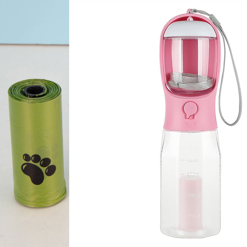 Pawsitively Pets 3-in-1 Portable Water Bottle