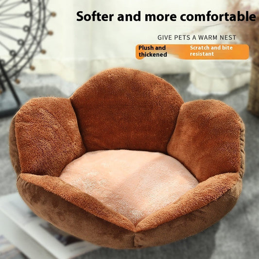 Pawsitively Pets Dog's Paw Nest Bed