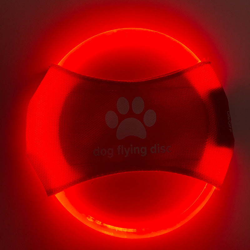 Pawsitively Pets LED Flying Discs Dog Toys